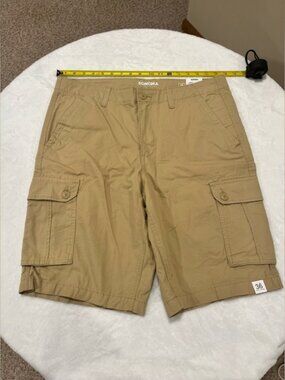 Sonoma NWT Men’s Classic Cargo Khaki Short -Size 36